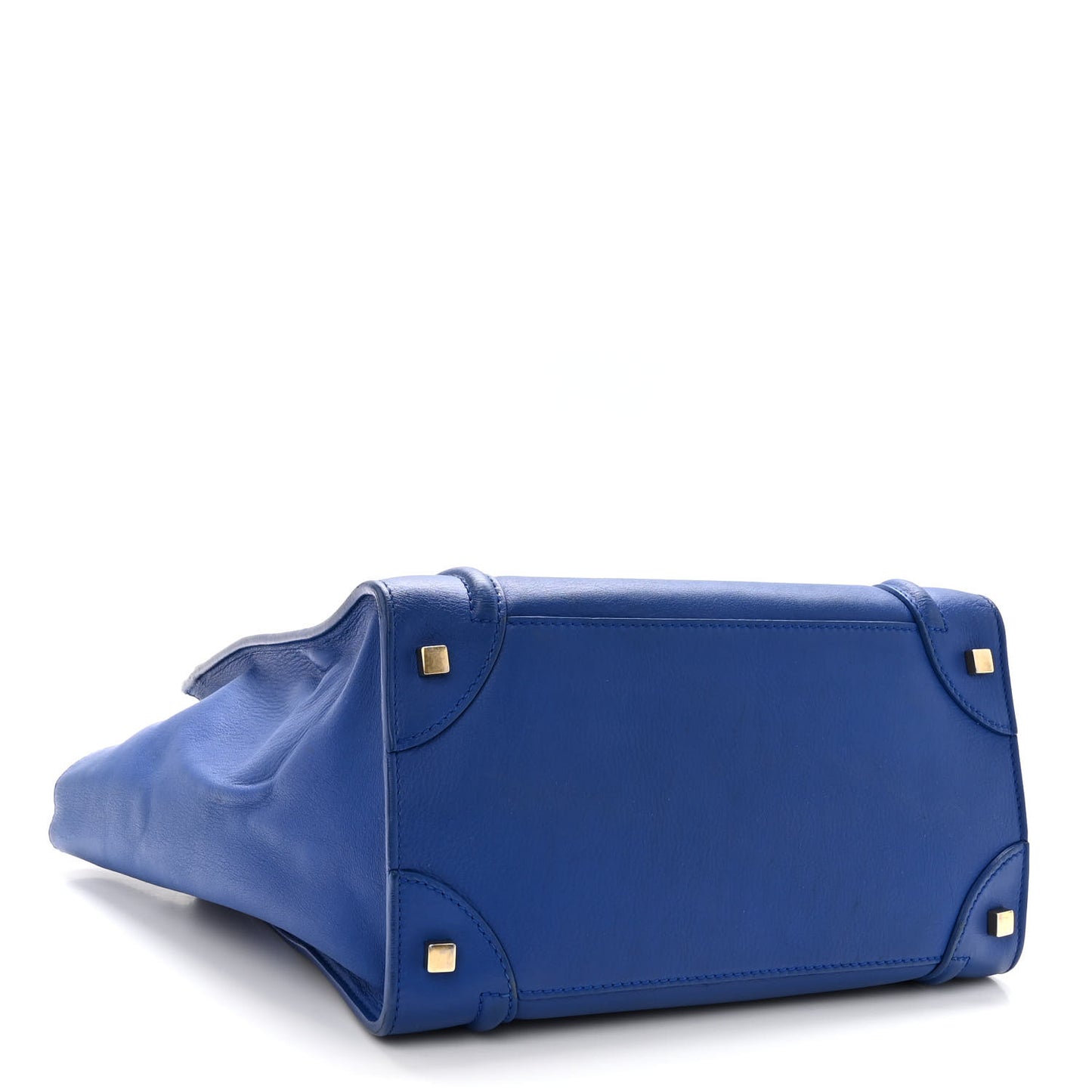 Smooth Calfskin Mini Luggage Royal Blue