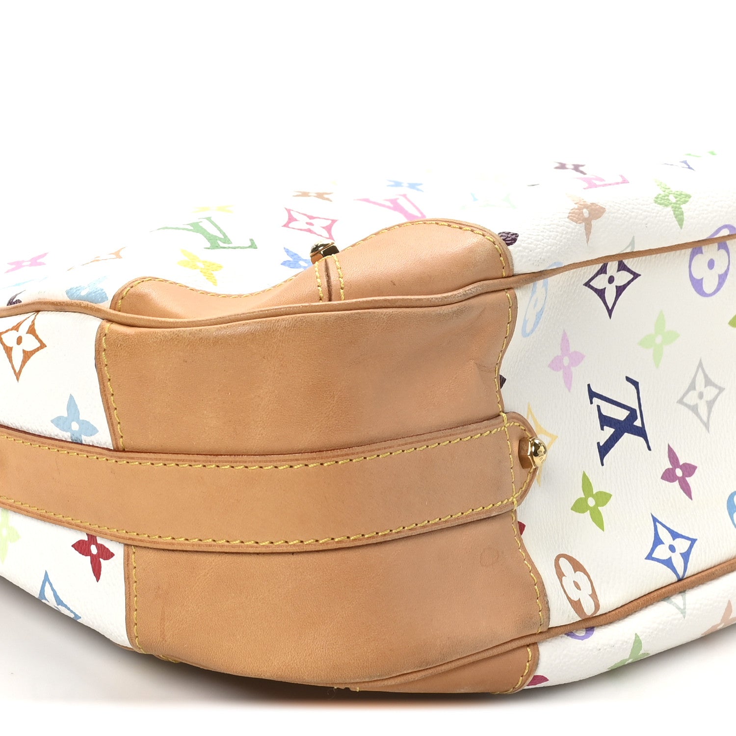 Louis Vuitton Monogram Multicolor Greta White 8 of 9