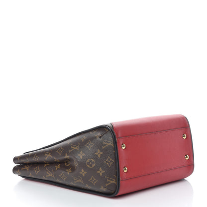 Louis Vuitton Calfskin Monogram Kimono Tote Cherry 4 of 9