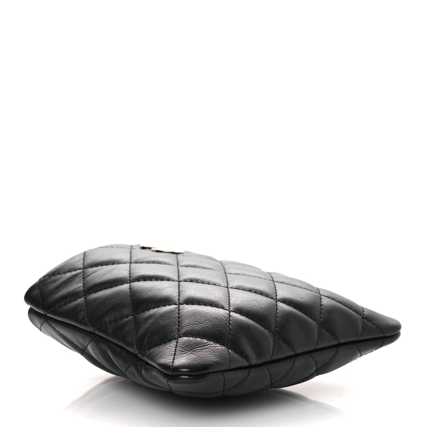 Chanel Lambskin Quilted Crossbody Bag Black 4 of 12