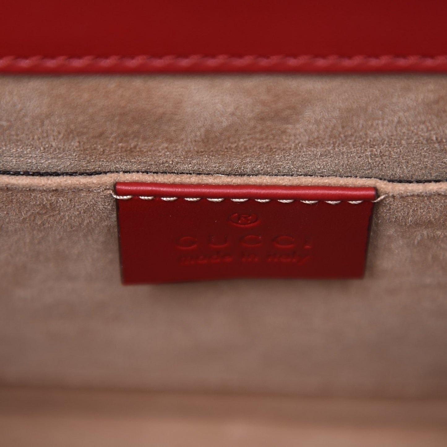 Calfskin Mini Sylvie Top Handle Bag Hibiscus Red
