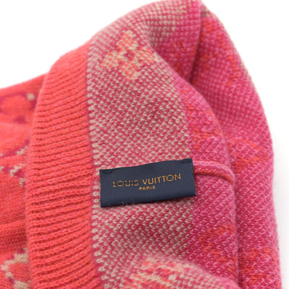 Louis Vuitton Wool Cashmere Pop Monogram Beanie Hat Rose 4 of 4