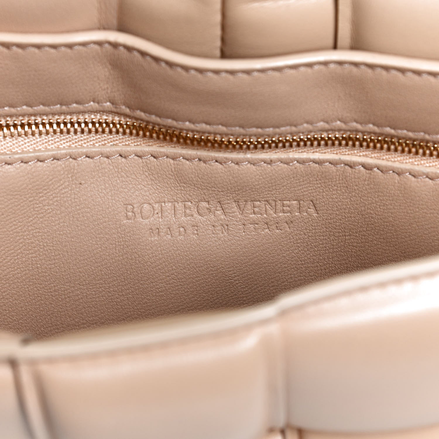 Bottega Veneta Nappa Maxi Intreccio Padded Cassette Crossbody Bag Almond 6 of 8