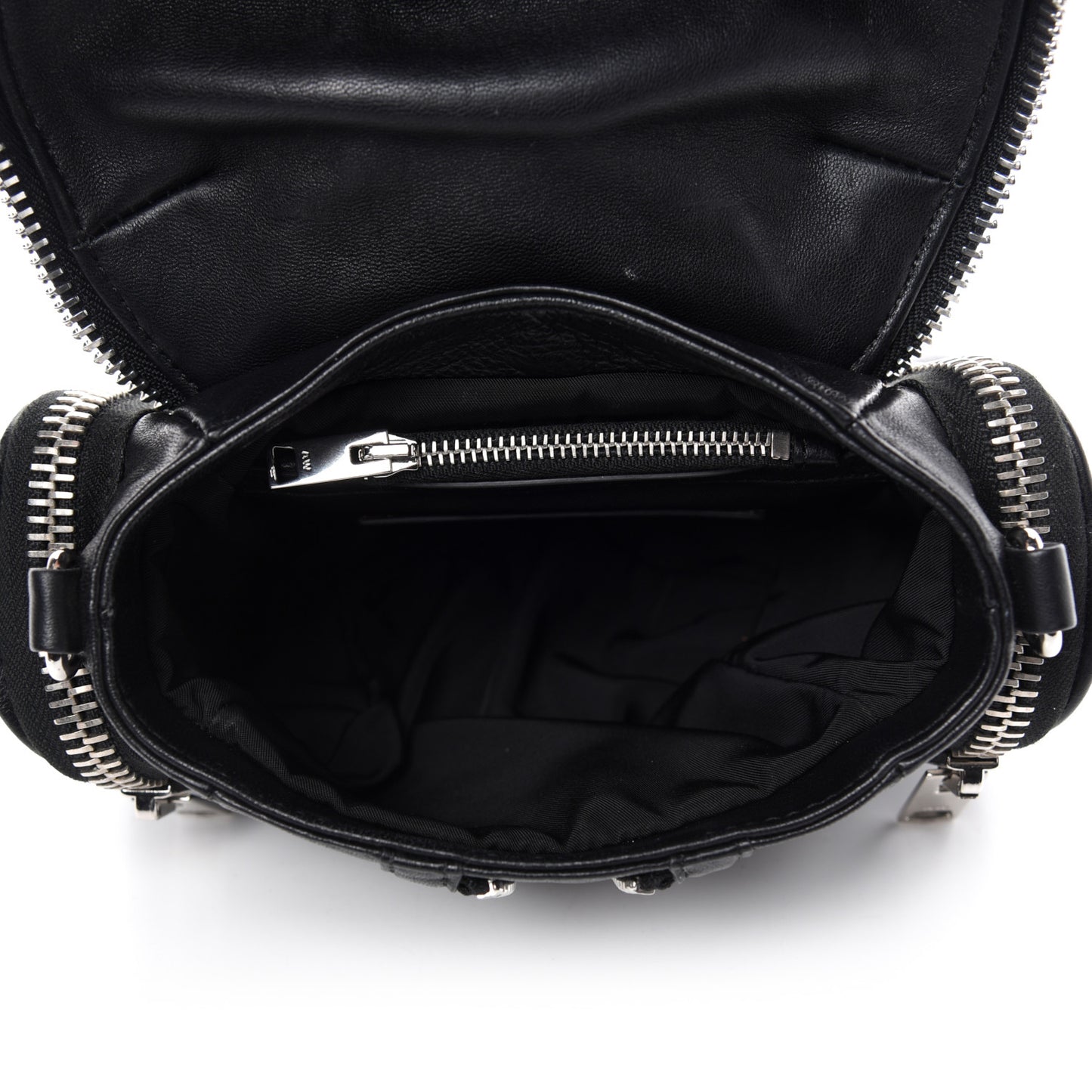 Lambskin Micro Marti Crossbody Black