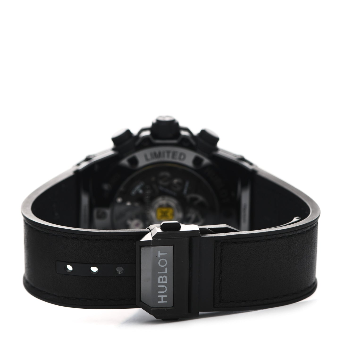 Titanium Calfskin 45mm Big Bang Unico 'Depeche Mode' Limited Edition Watch Black 411.CX.1114.VR.DPM17