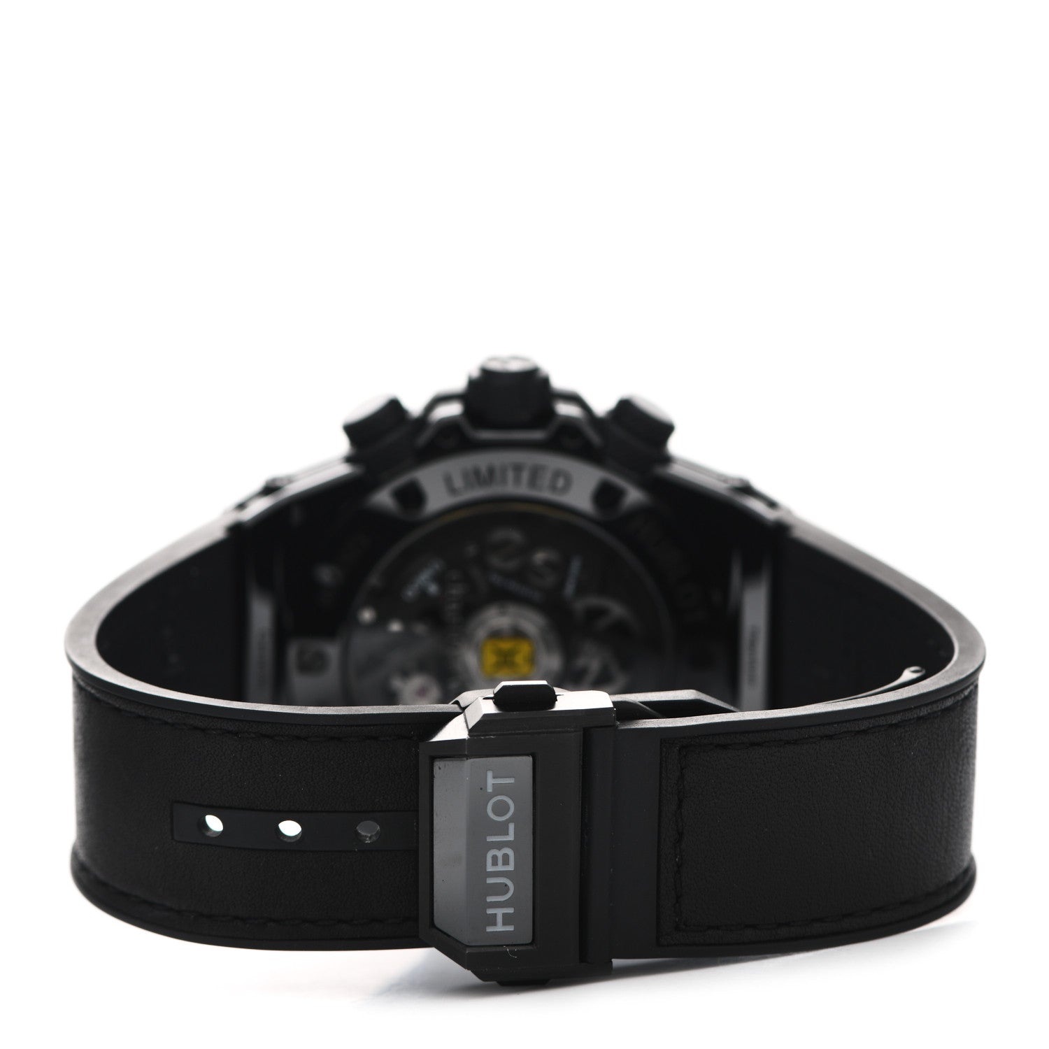 Hublot Titanium Calfskin 45mm Big Bang Unico 'Depeche Mode' Limited Edition Watch Black 411.CX.1114.VR.DPM17 3 of 6