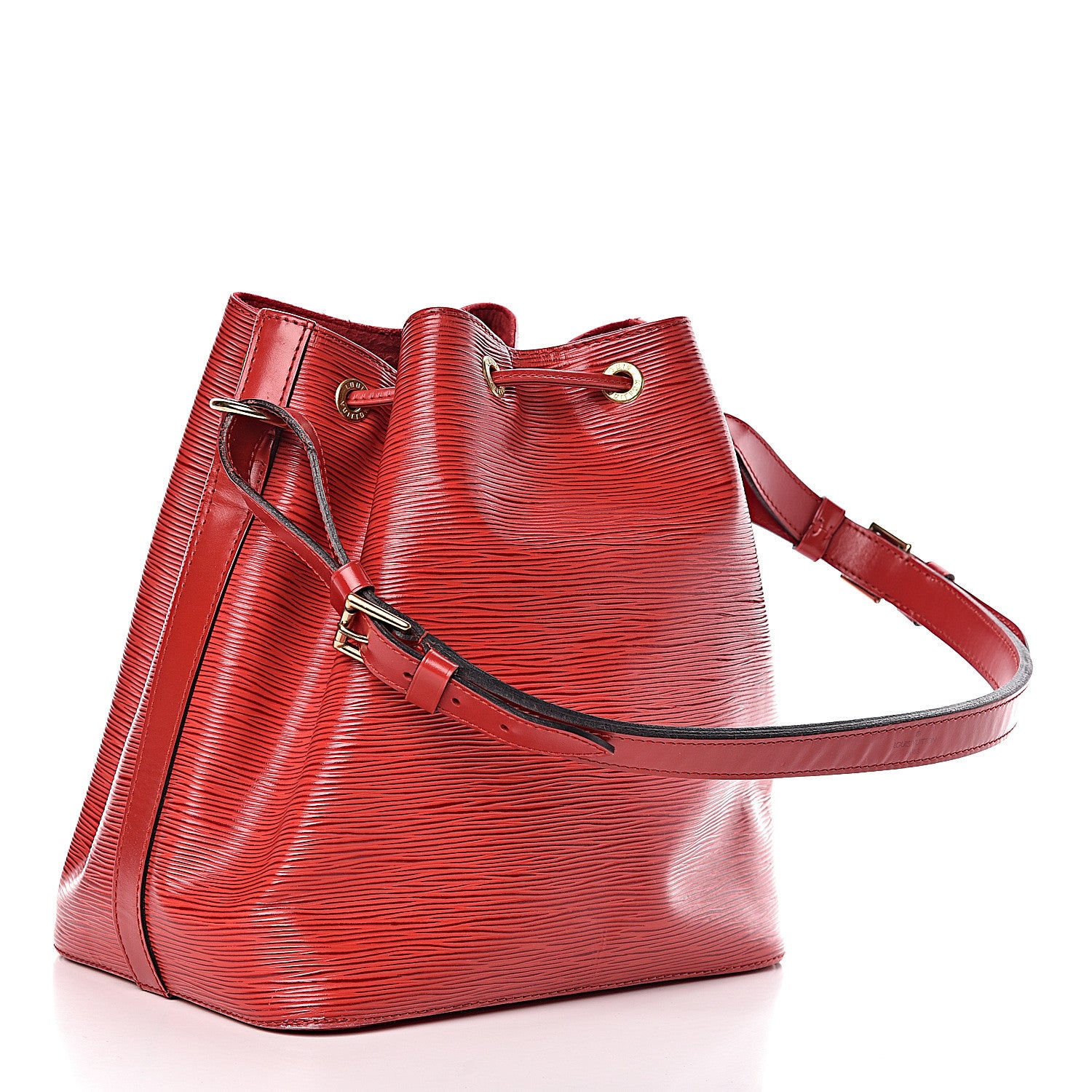 Louis Vuitton Epi Petit Noe Castillan Red 3 of 11