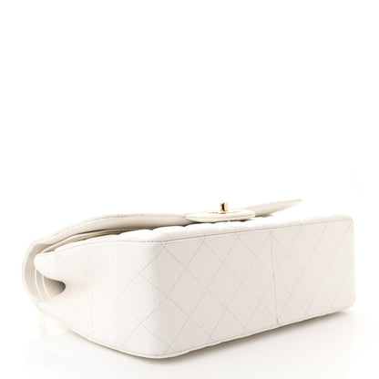 Chanel Caviar Quilted Jumbo Double Flap White 4 of 10