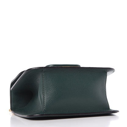 Valentino Garavani Grainy Calfskin Small VSling Shoulder Bag English Green 4 of 8