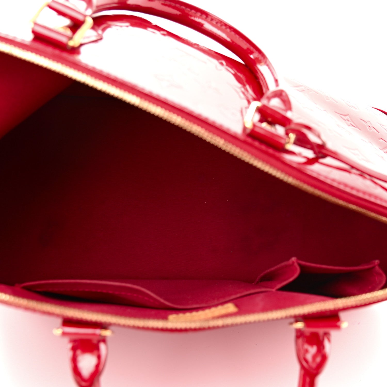 Louis Vuitton Vernis Alma GM Pomme D'Amour 5 of 14