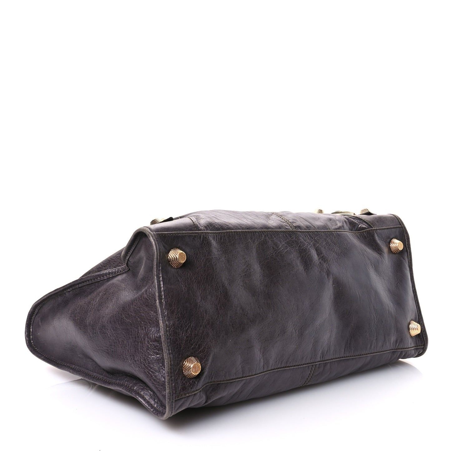 Agneau Giant 21 Gold Hardware Work Charbon