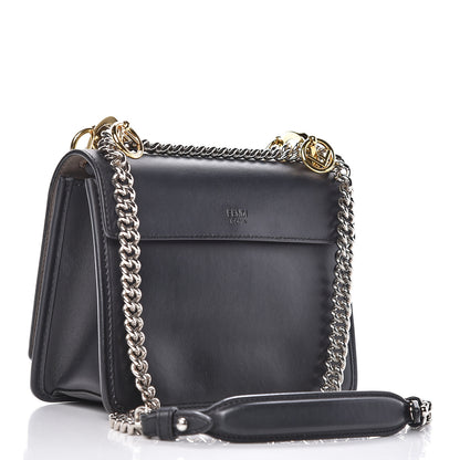 Fendi Vitello Century Opaco F is Fendi Small Kan I Shoulder Bag Black 3 of 10