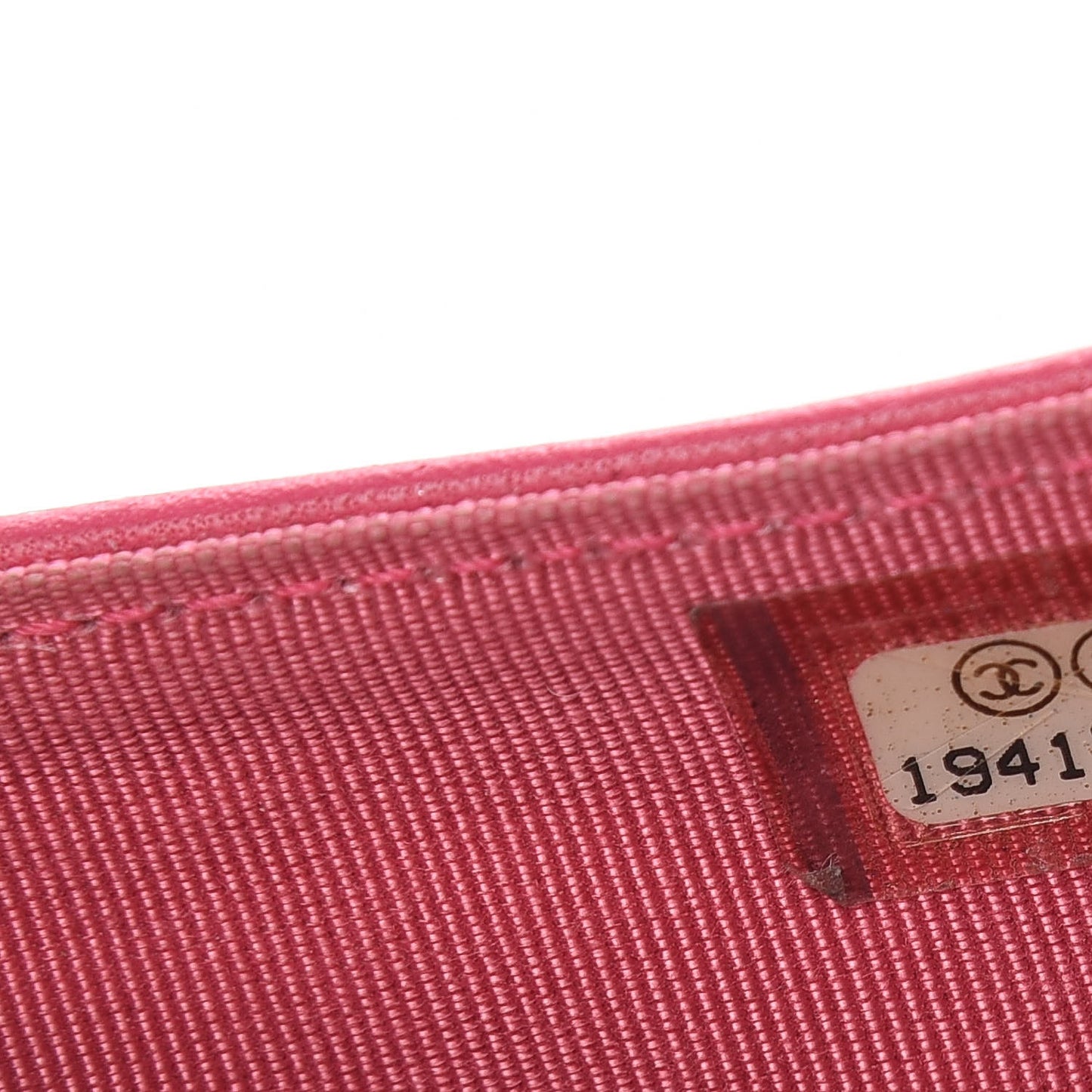 Lambskin Quilted Large Flap Wallet Pink