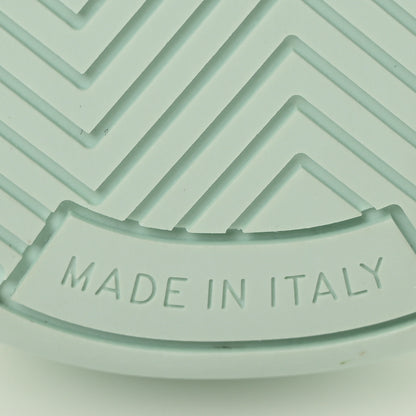 Chanel Cotton Sneakers 40.5 Light Turquoise White 7 of 9