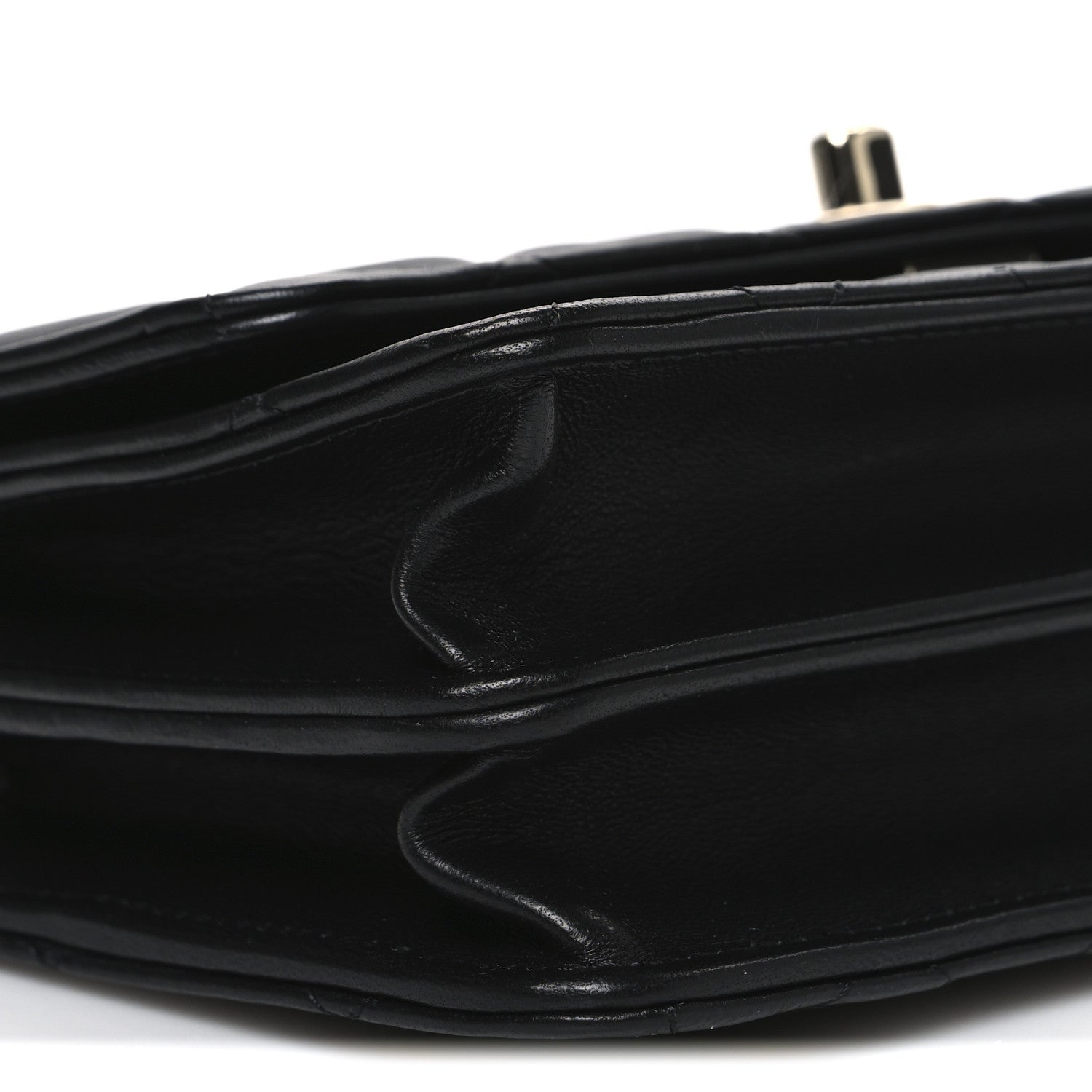 Chanel Lambskin Quilted Trendy CC Dual Handle Clutch With Chain Black 10 of 12