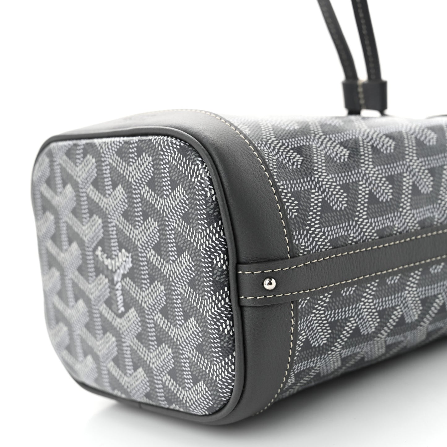 Goyardine Petit Flot Mini Bucket Bag Grey