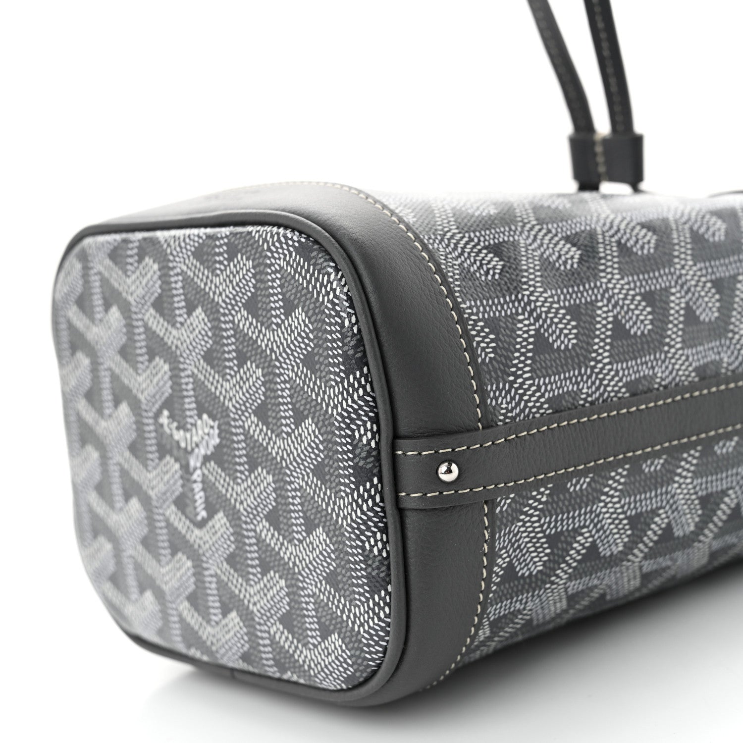 Goyard Goyardine Petit Flot Mini Bucket Bag Grey 10 of 10