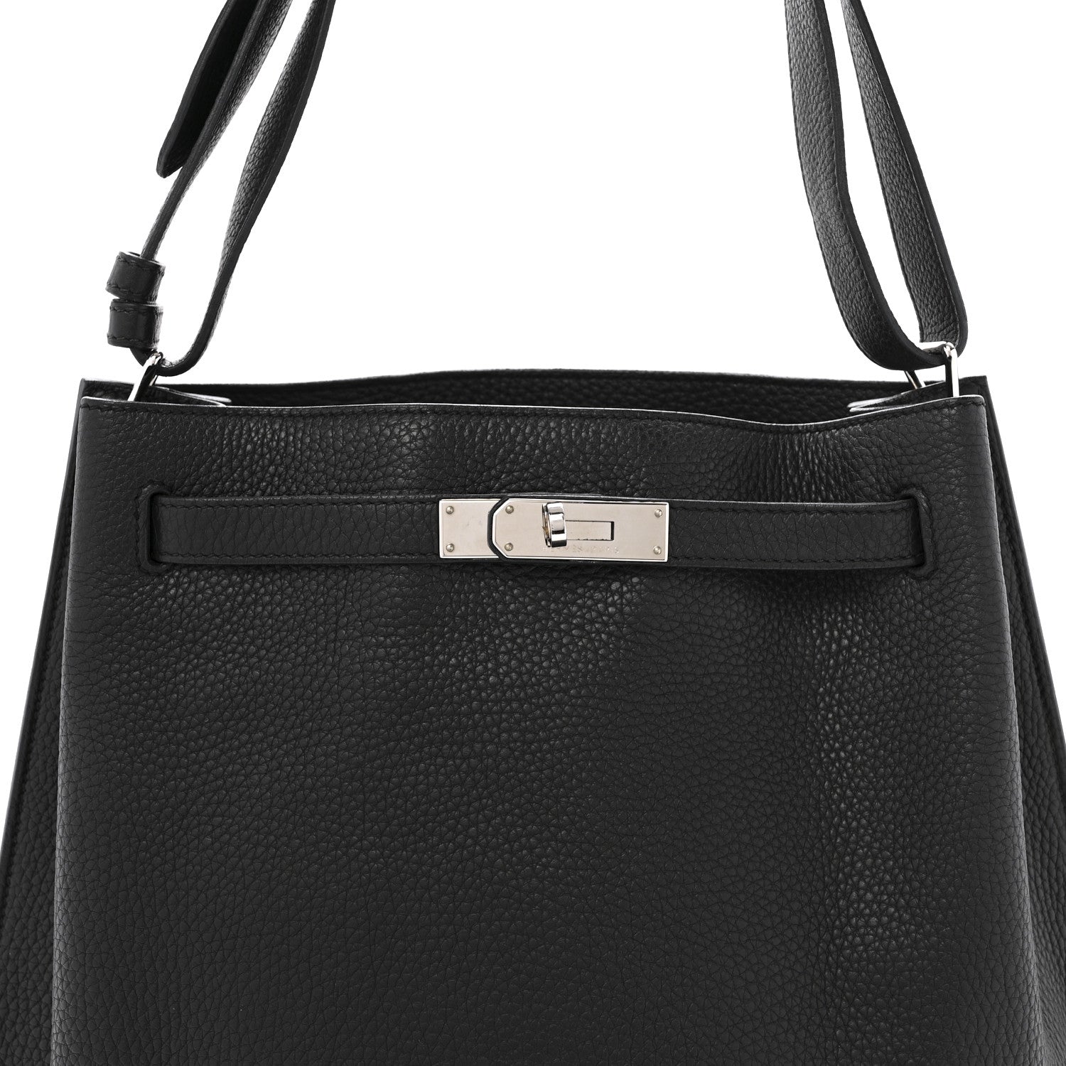 Hermes Taurillon Clemence So Kelly 26 Black 8 of 13