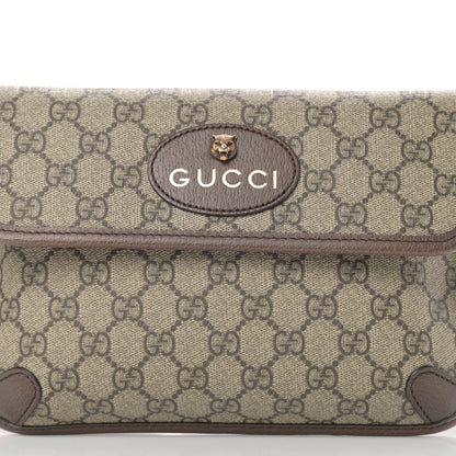 Gucci GG Supreme Monogram Neo Vintage Web Belt Bag Brown 8 of 10
