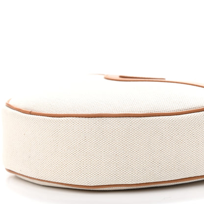 Saint Laurent Linen Calfskin Le Monogramme Coeur 10 of 12