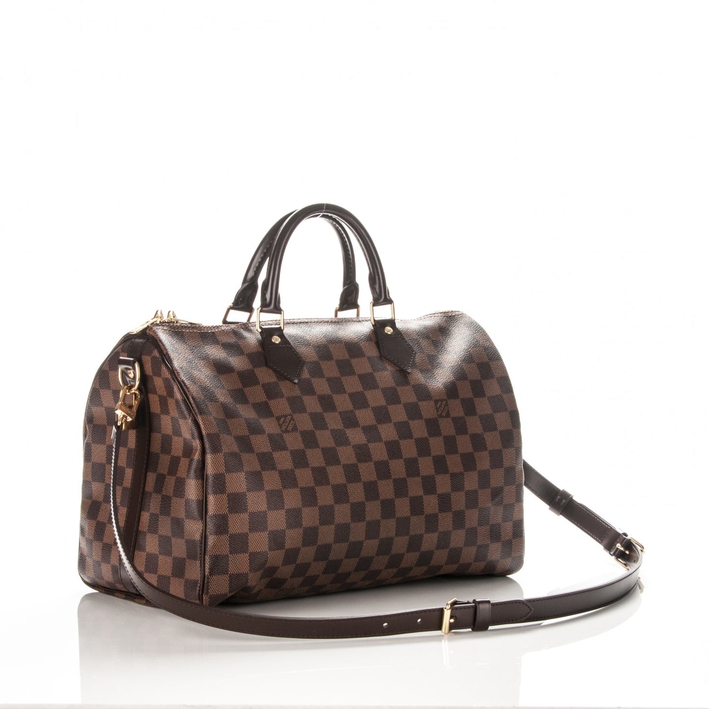 Damier Ebene Speedy Bandouliere 35