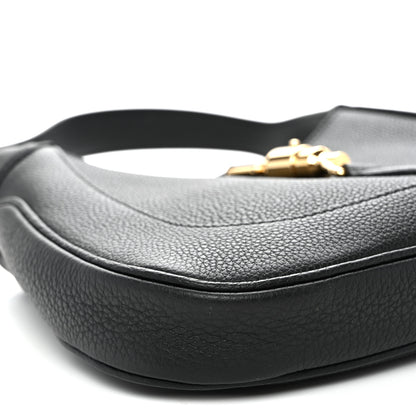 Gucci Grand Prix Calfskin Small Jackie 1961 Hobo Black 9 of 10
