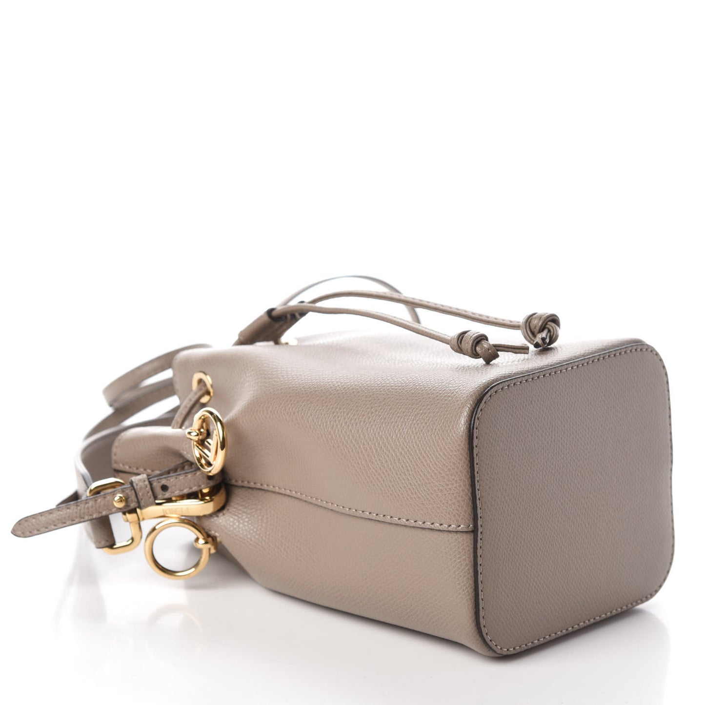 Vitello Cruise F is Fendi Mini Mon Tresor Bucket Bag Tortora