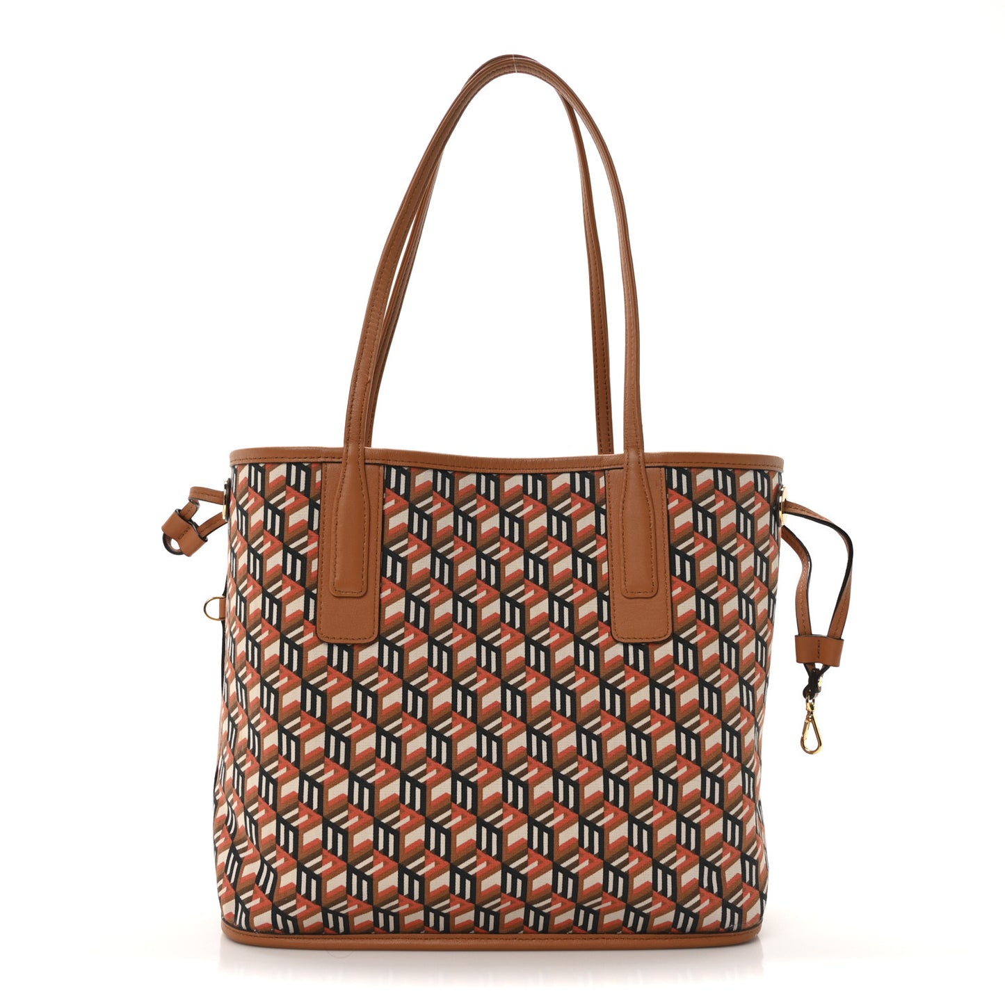Visetos Small Liz Reversible Shopper Tote Cognac Cognac