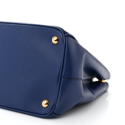 Prada Saffiano Medium Galleria Double Zip Tote Bluette 10 of 15