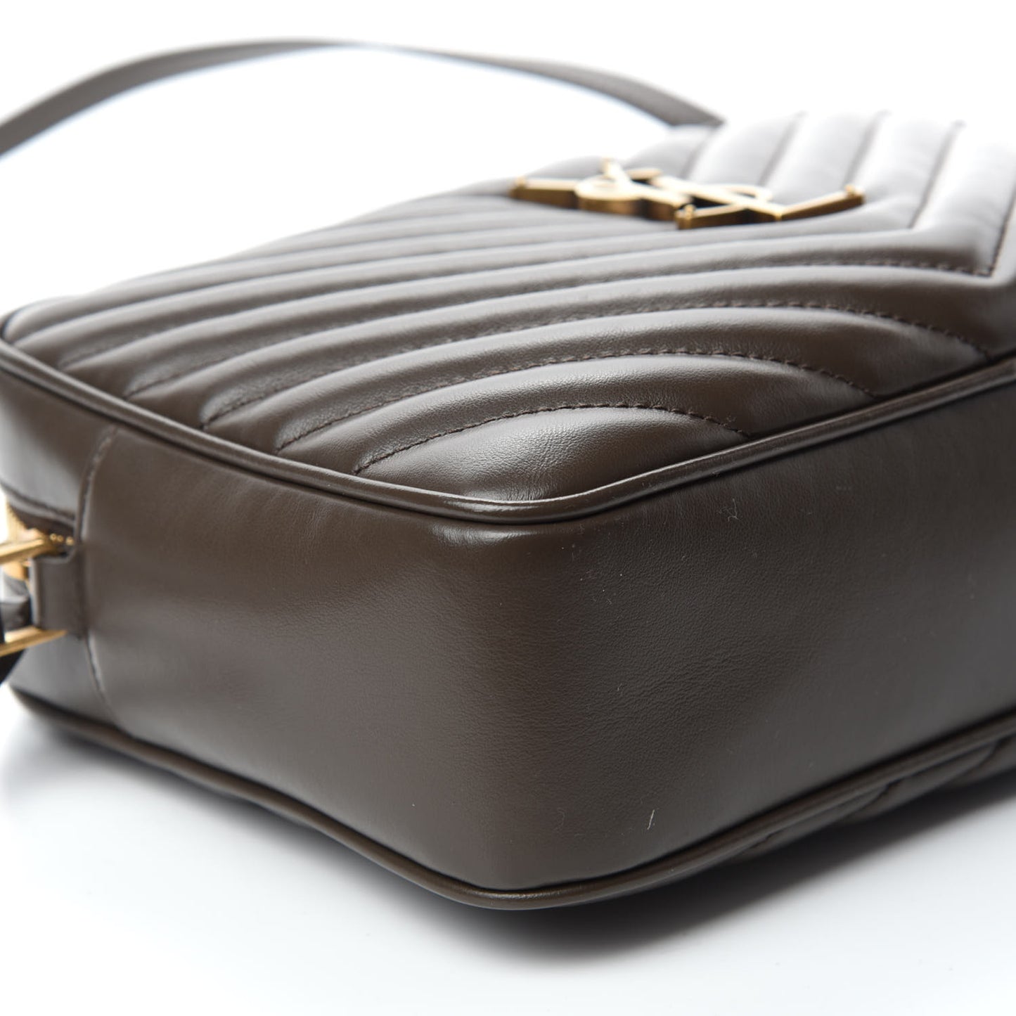 Calfskin Matelasse Monogram Lou Camera Bag Faggio
