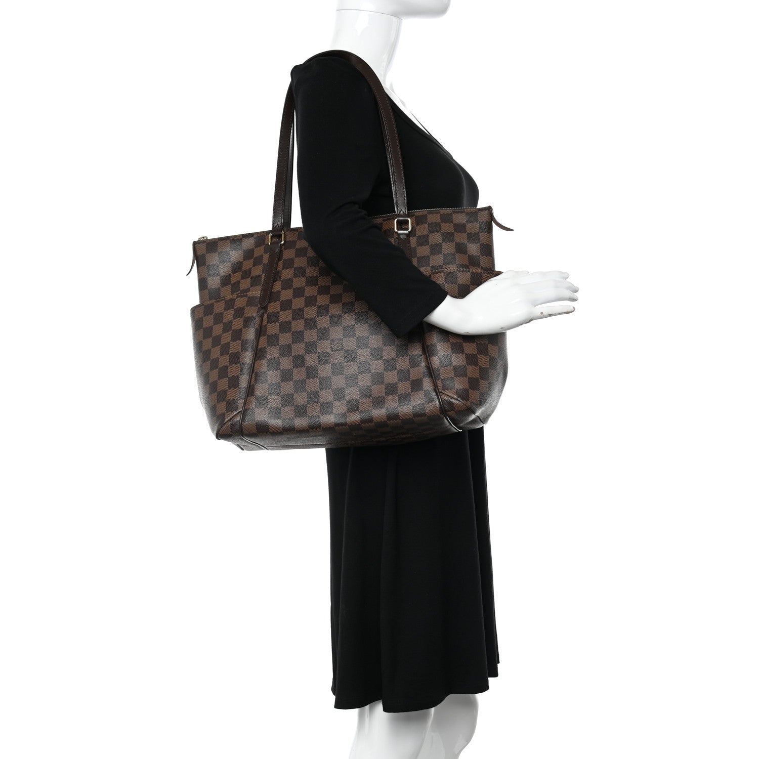 Louis Vuitton Damier Ebene Totally MM 2 of 9