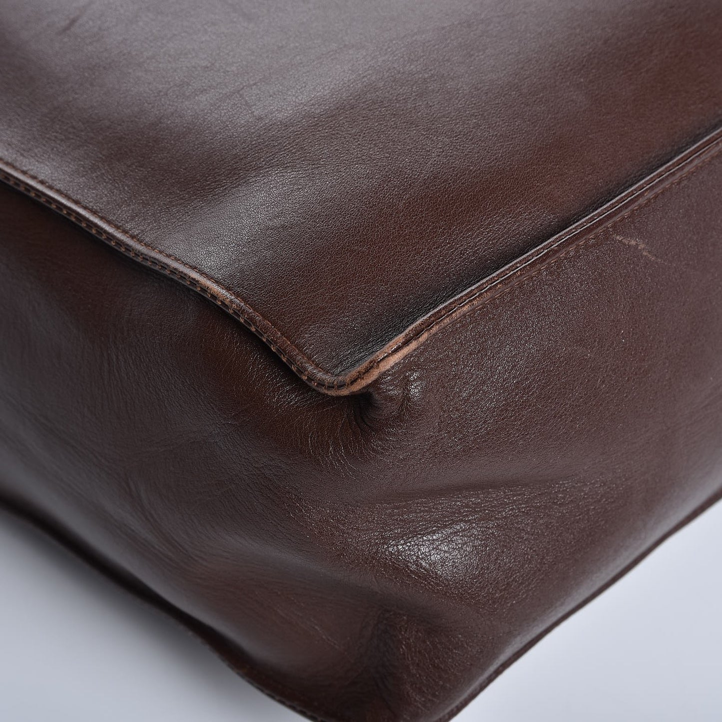 Lambskin CC Tote Brown