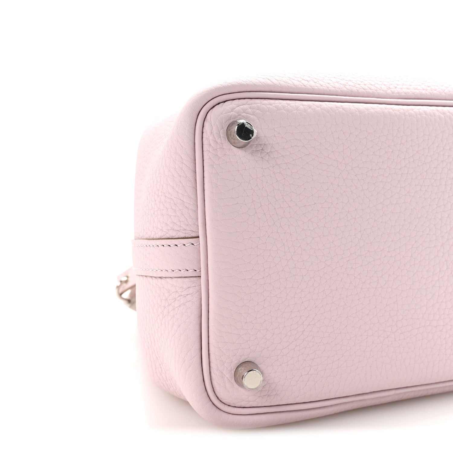 Hermes Taurillon Clemence Picotin Lock 18 PM Mauve Pale 8 of 10