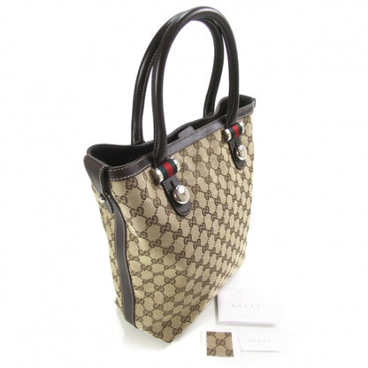 Gucci GG Monogram Medium Match Ball Tote Dark Brown 3 of 9