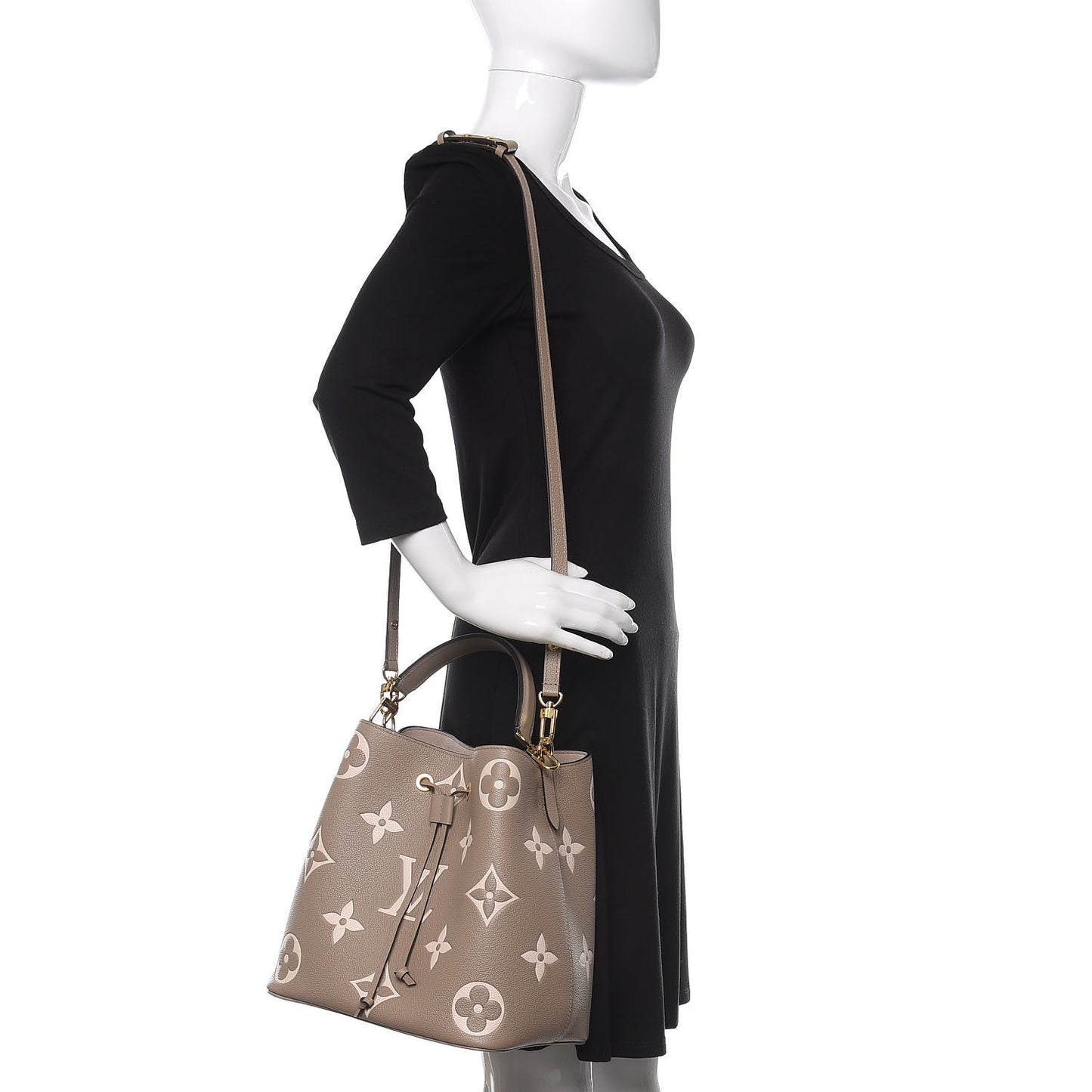 Empreinte Monogram Giant Neonoe MM Tourterelle Creme