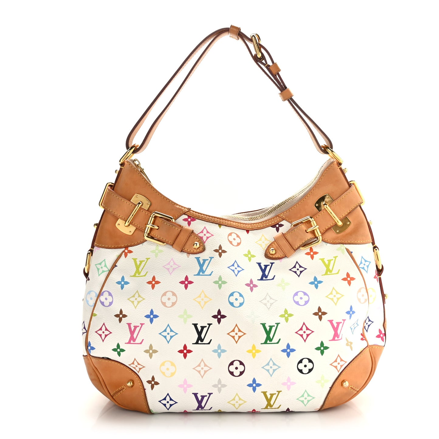 Monogram Multicolor Greta White