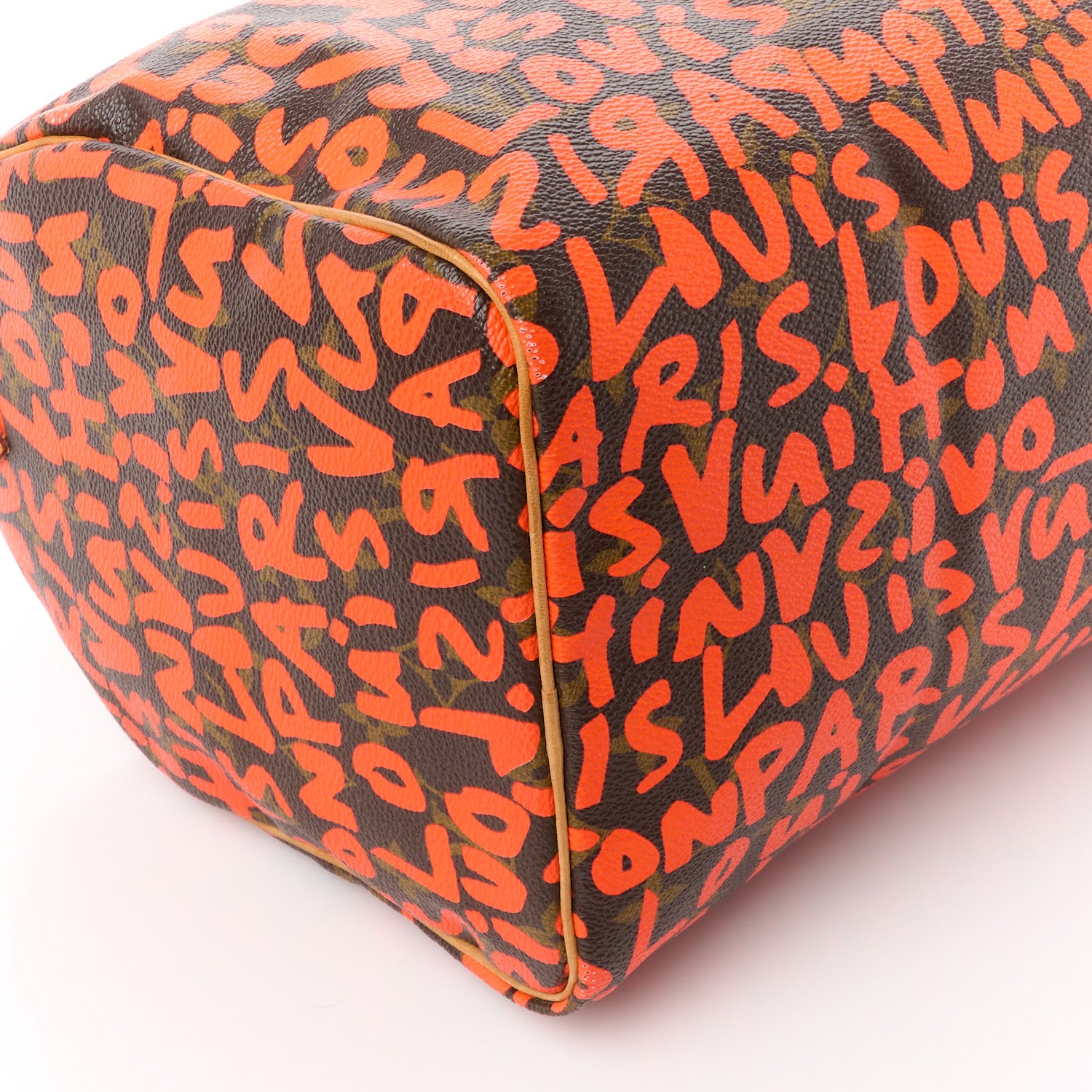 Louis Vuitton Monogram Graffiti Speedy 30 Orange 12 of 17