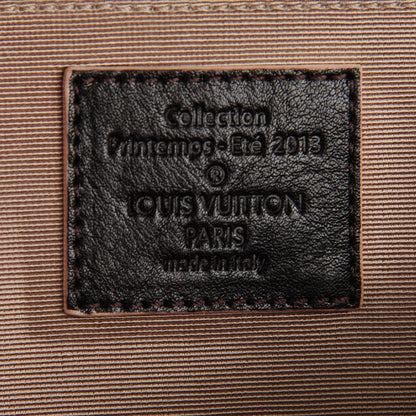Louis Vuitton Damier Mosaic Enveloppe East West Brown 13 of 17