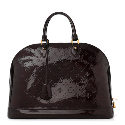 Louis Vuitton Vernis Alma GM Amarante 1 of 11