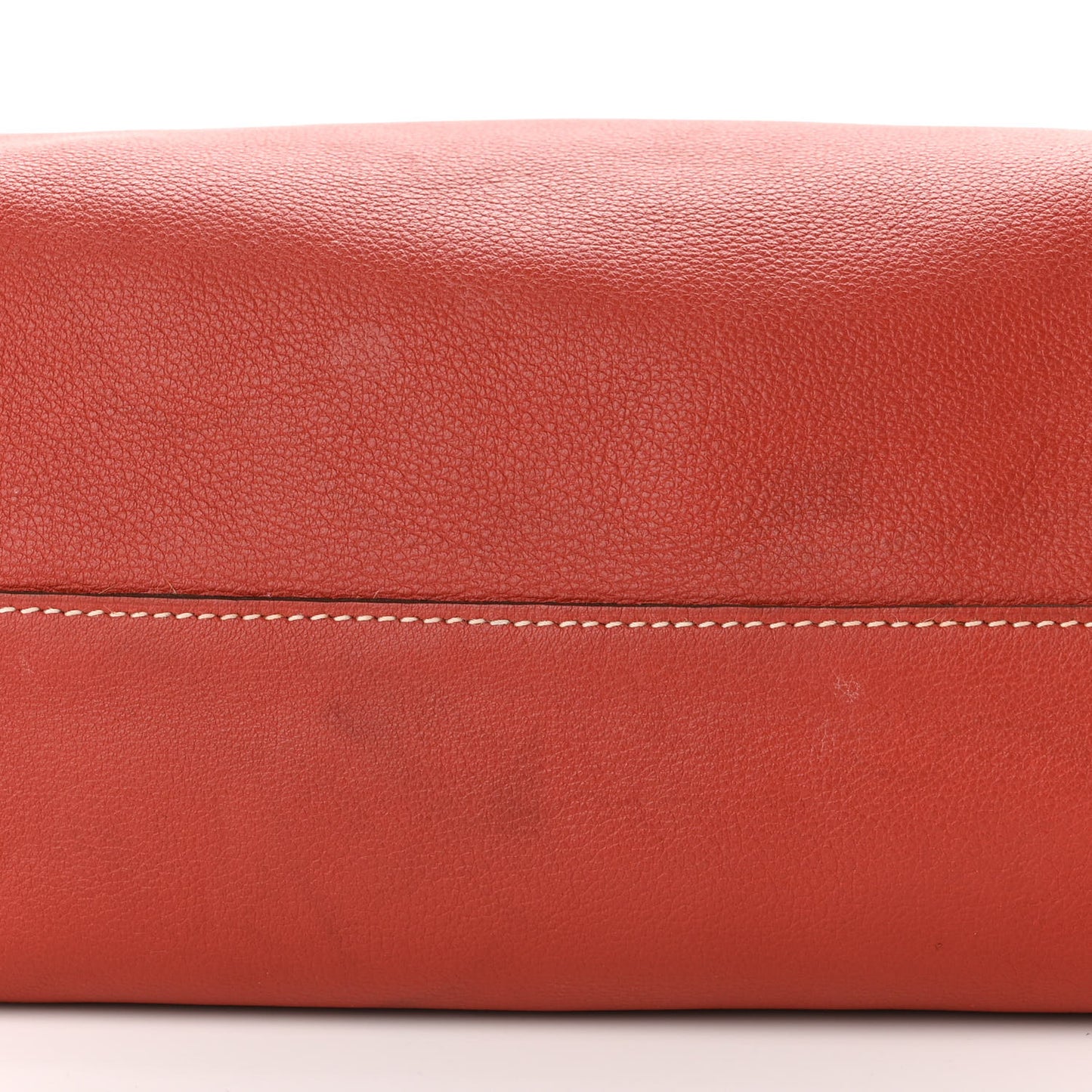 Taurillon Clemence Double Sens Reversible Tote Sanguine Rose Jaipur