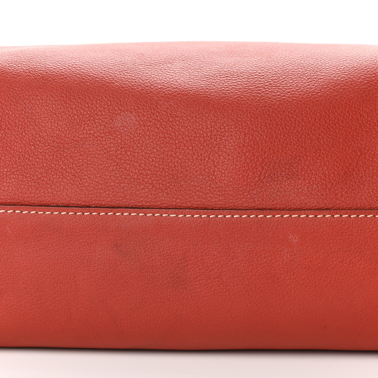 Hermes Taurillon Clemence Double Sens Reversible Tote Sanguine Rose Jaipur 14 of 14