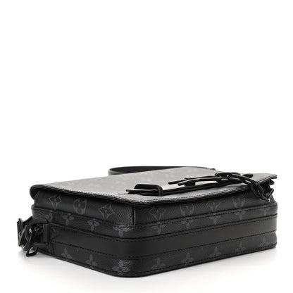 Louis Vuitton Monogram Eclipse Steamer Messenger 4 of 10