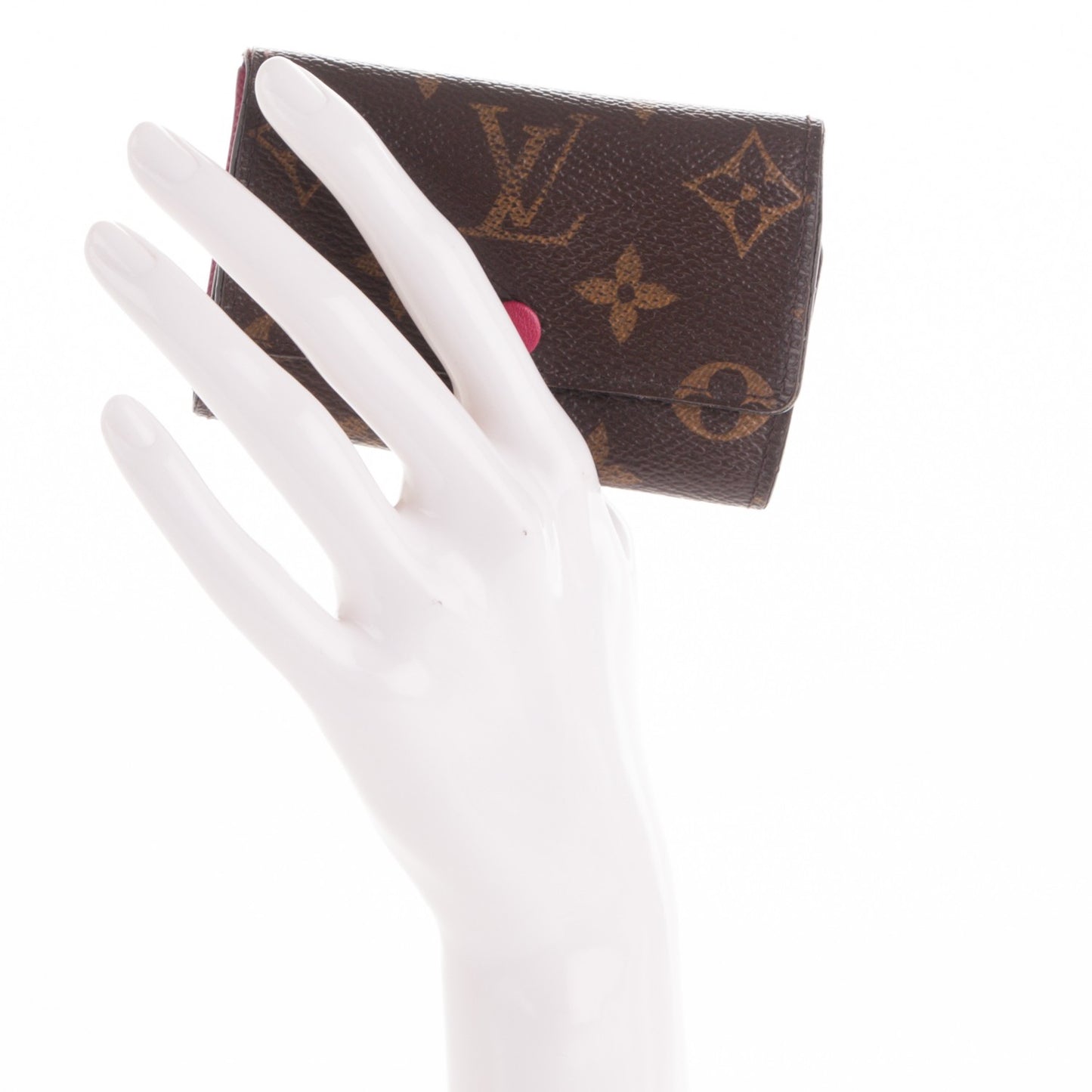 Monogram 6 Key Multicles Holder Fuchsia