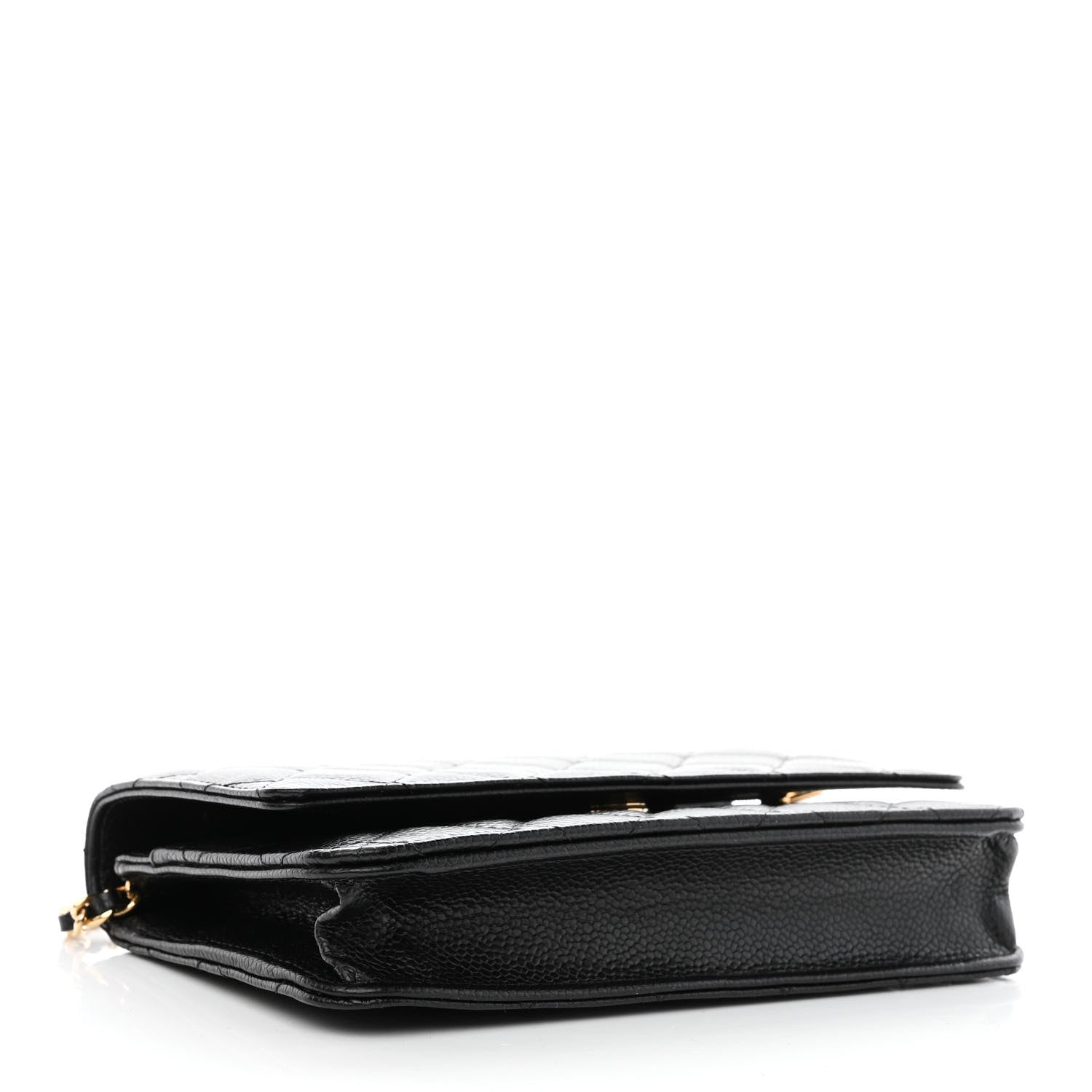 Chanel Caviar Quilted Wallet On Chain WOC Black 4 of 12
