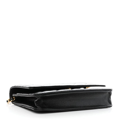 Chanel Caviar Quilted Wallet On Chain WOC Black 4 of 12