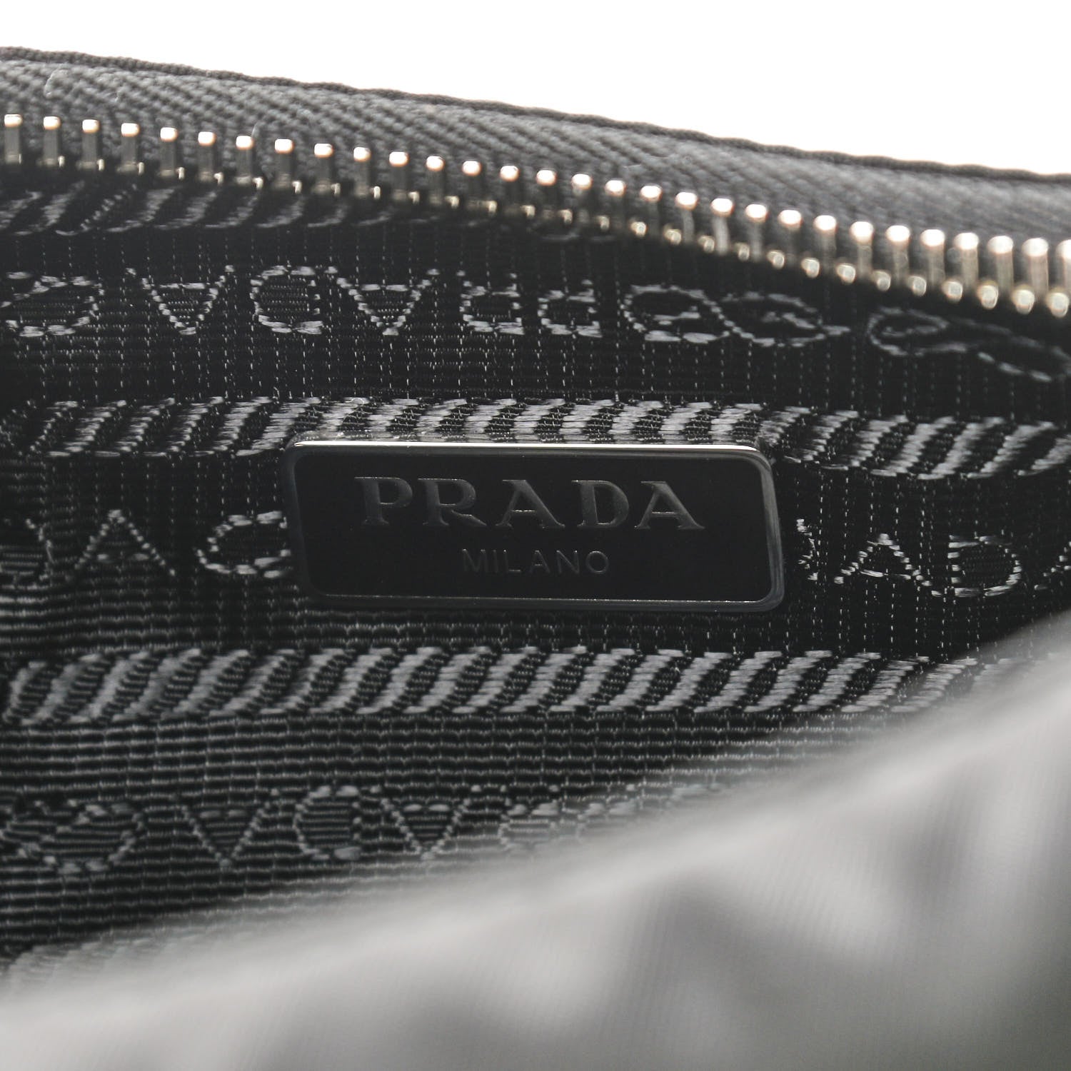Prada Nylon Re-Edition 2005 Shoulder Bag Black 8 of 9
