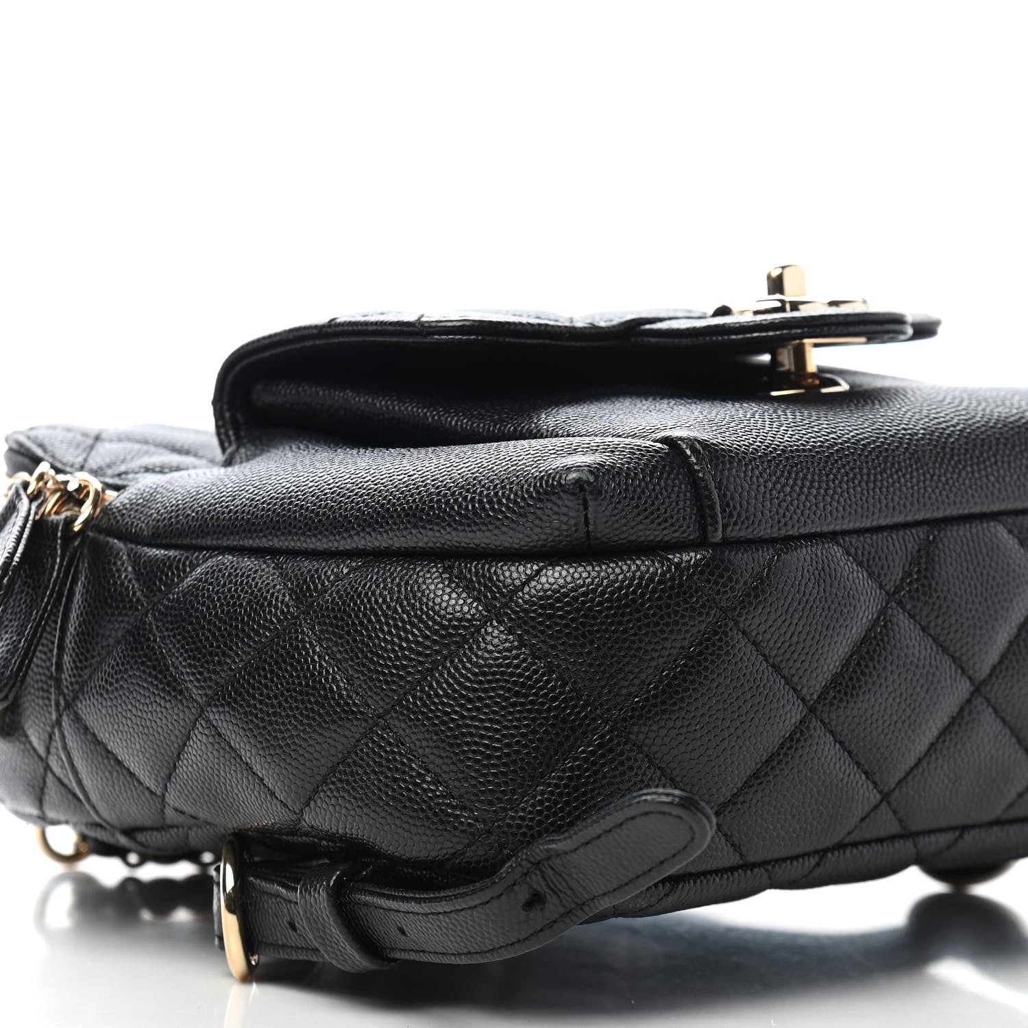 Chanel Caviar Quilted Small CC Day Backpack Black 8 of 9