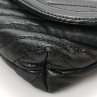 Chanel Calfskin Chevron Waist Belt Bag Black 9 of 9
