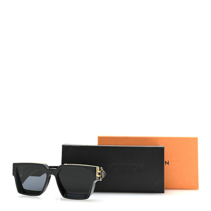 Louis Vuitton Acetate 1.1 Millionaires Sunglasses Z1165W Black 8 of 8