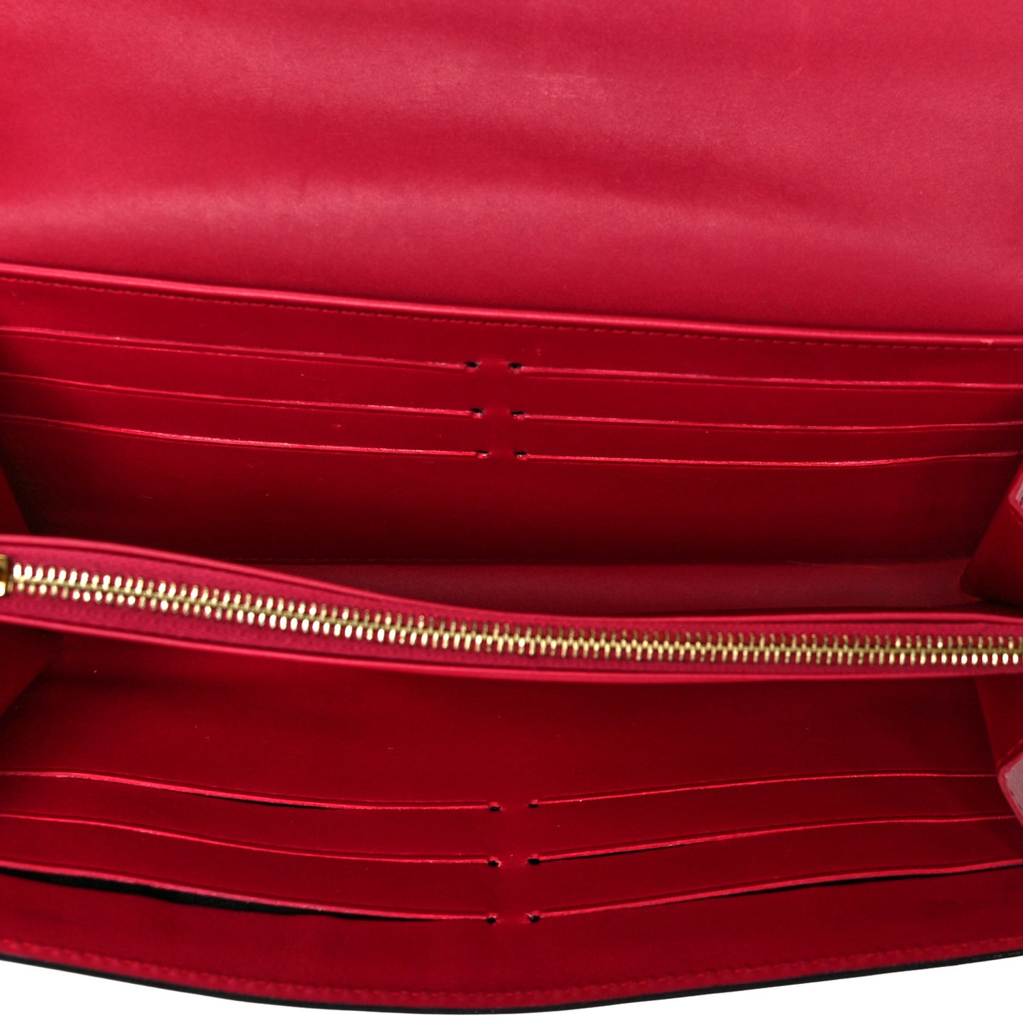Patent Sweet Monogram Sarah Wallet Rose Indien